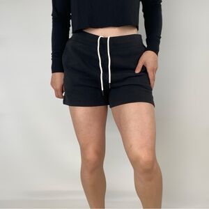 JASON SCOTT 100% Pima Cotton Drawstring Shorts Casual Relaxed Fit Size Large‎